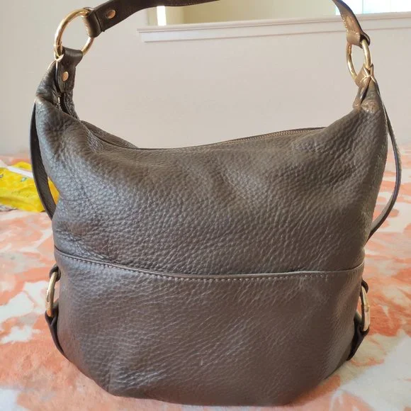 Michael Kors Black leather hobo bag, shoulder bag, satchel bag, purse - Picture 2 of 5